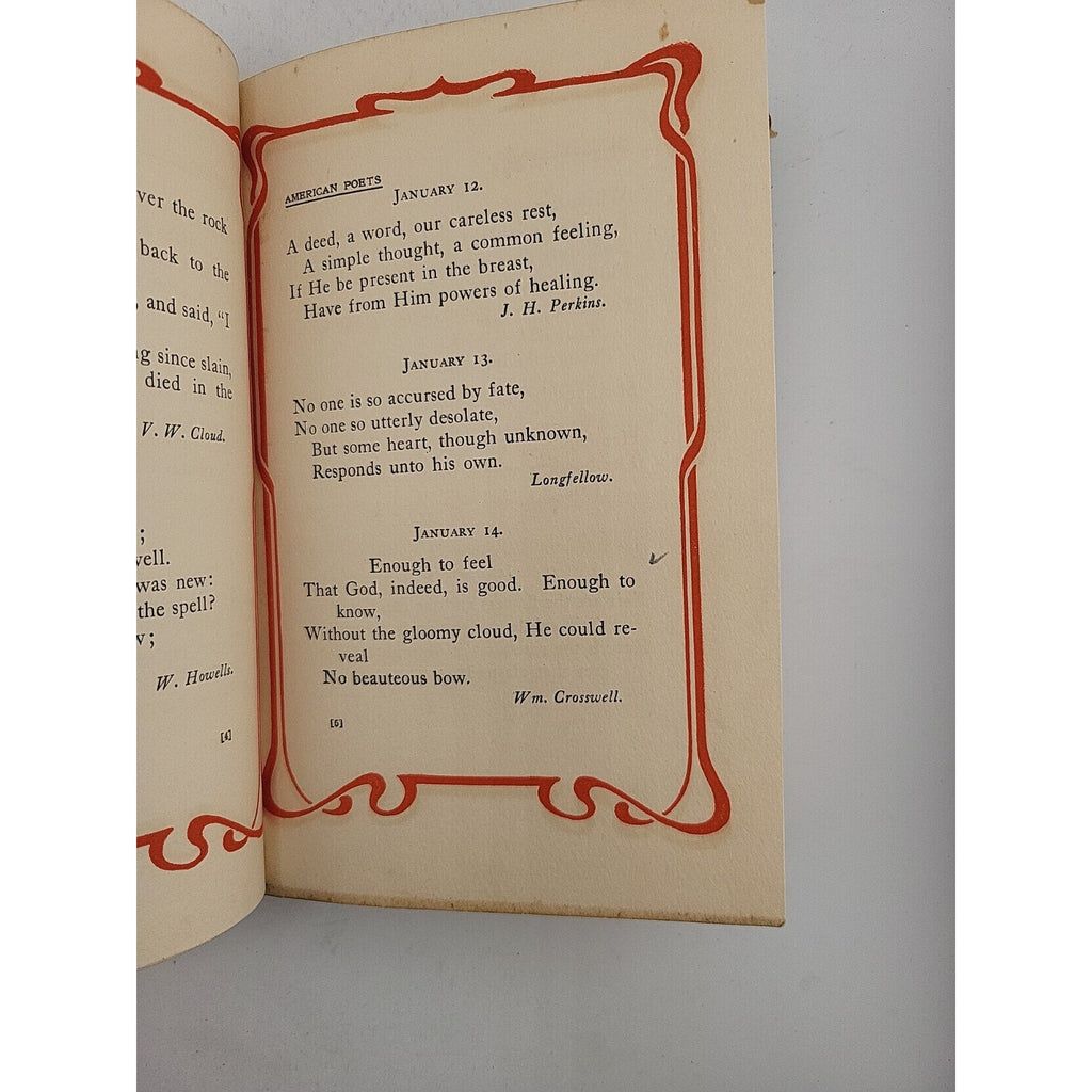 Through The Year With American Poets 1907