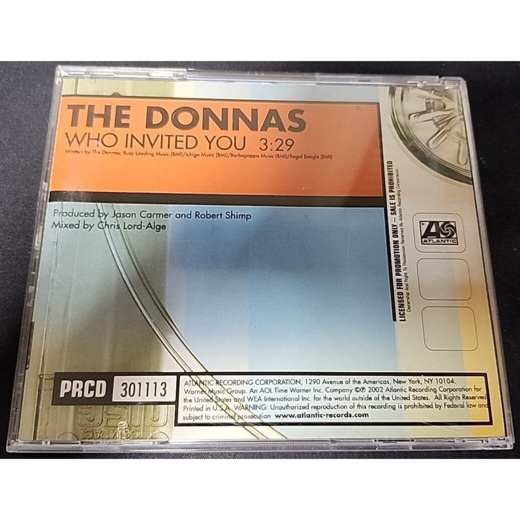 The Donnas Who Invited You - Single - (CD)