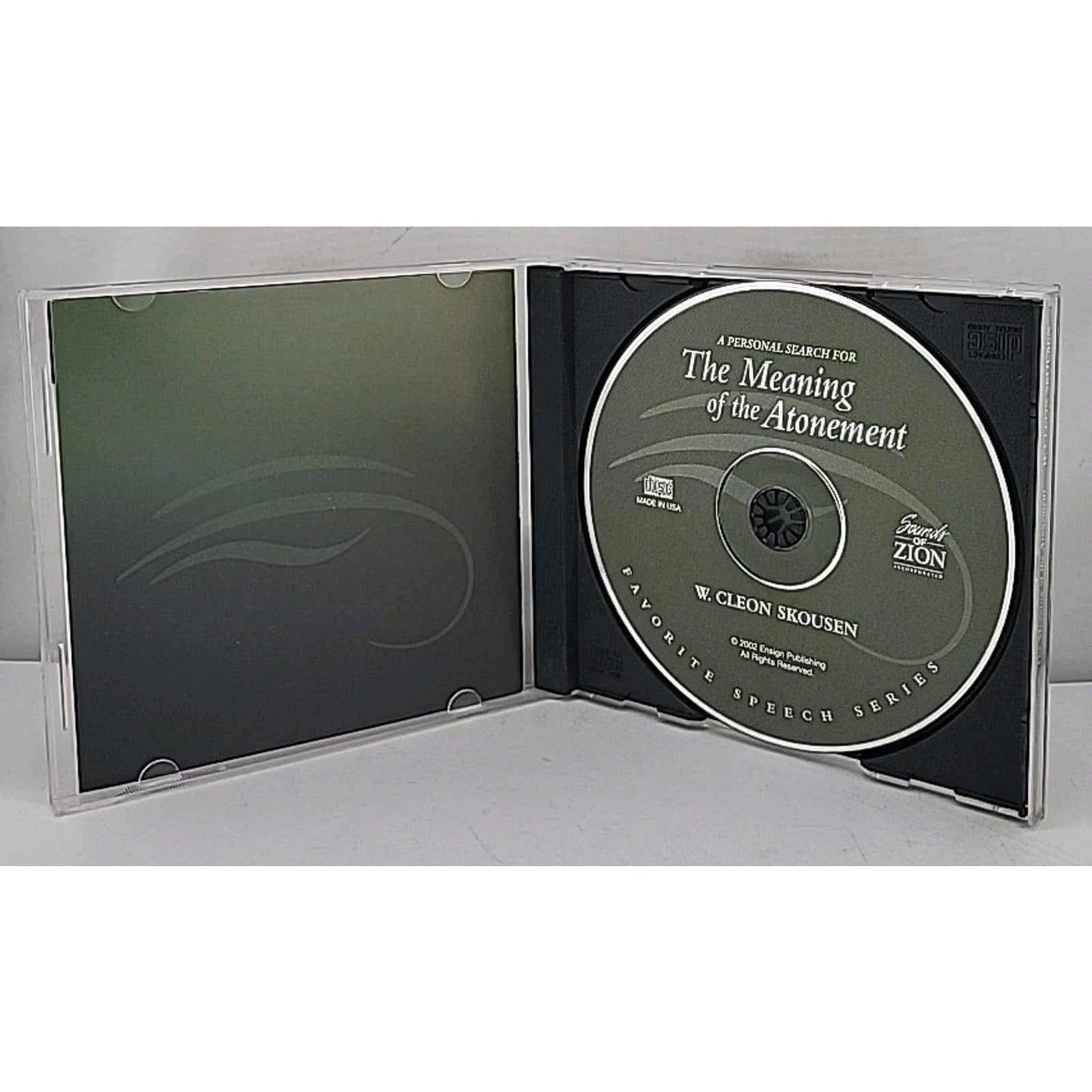 W. Cleon Skousen - A Personal Search For The Meaning Of The Atonement - CD