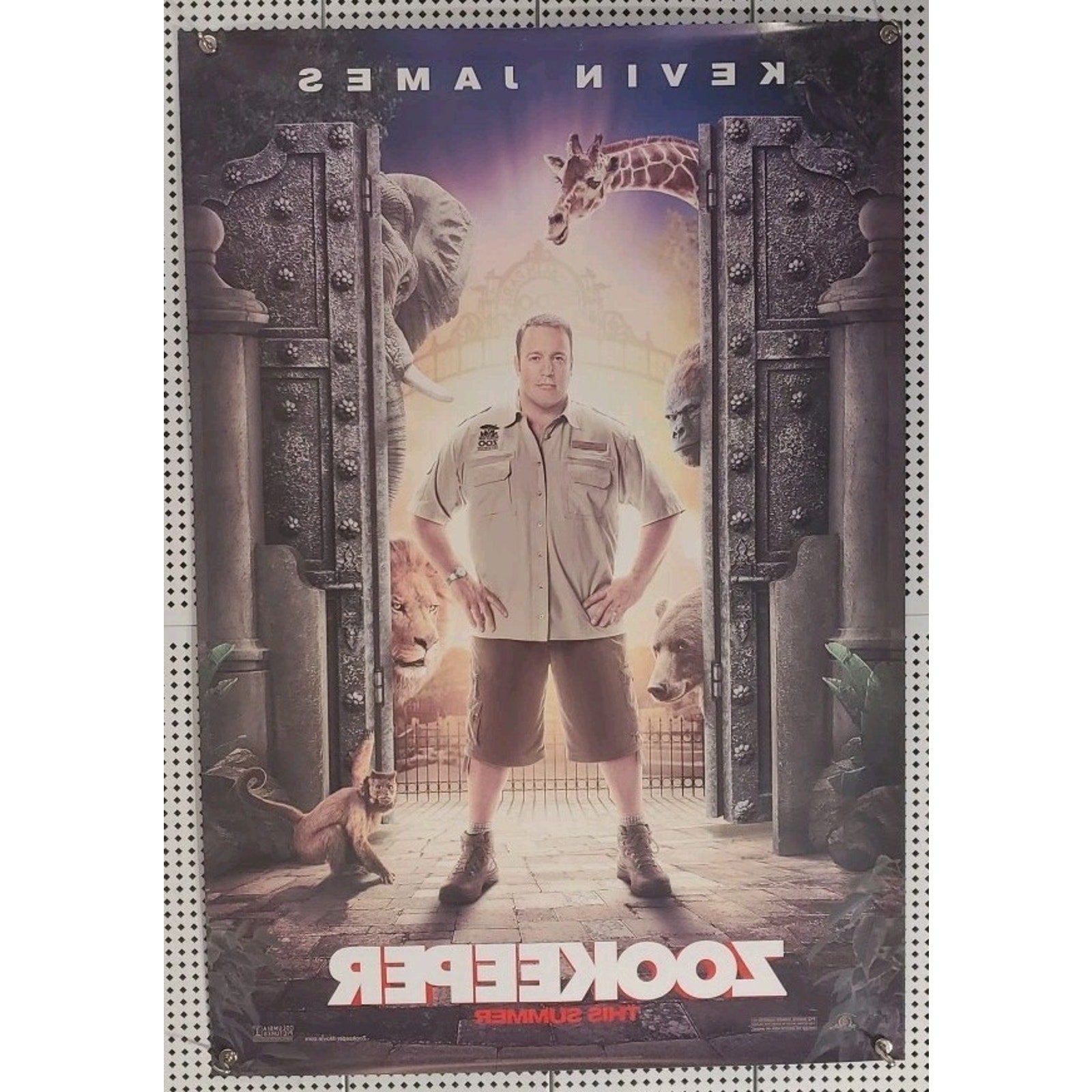 Zookeeper Original 27x40 D/S Movie Poster 2011