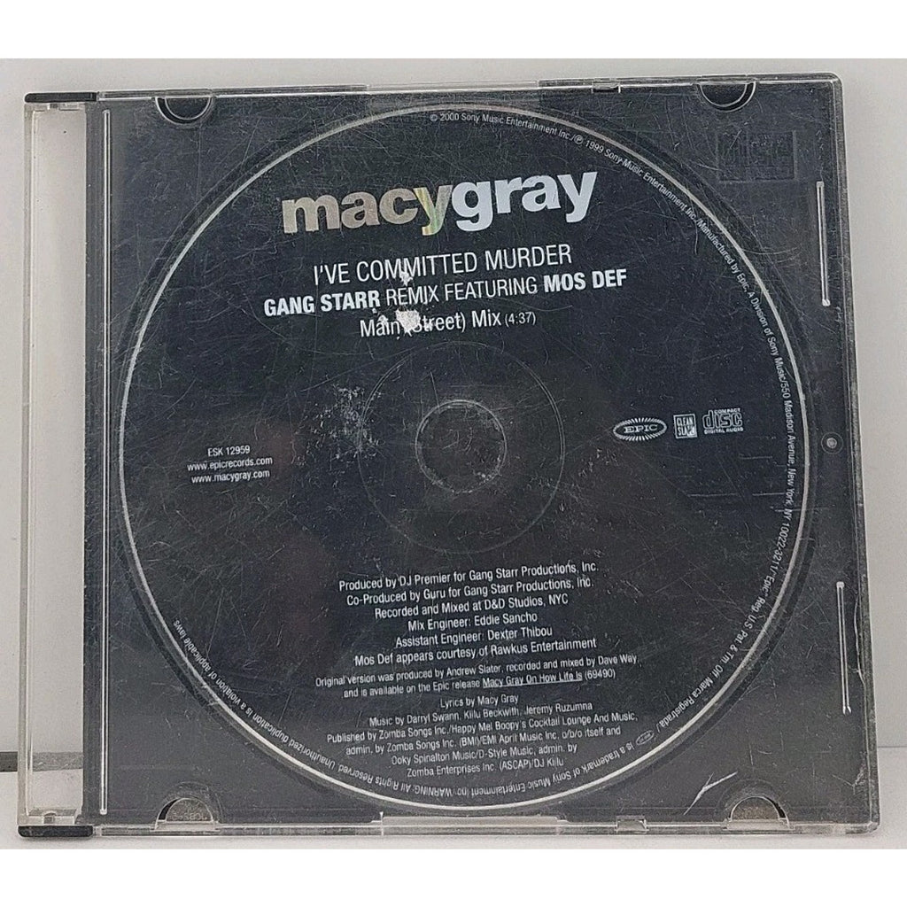 Macy Gray I've Committed Murder CD