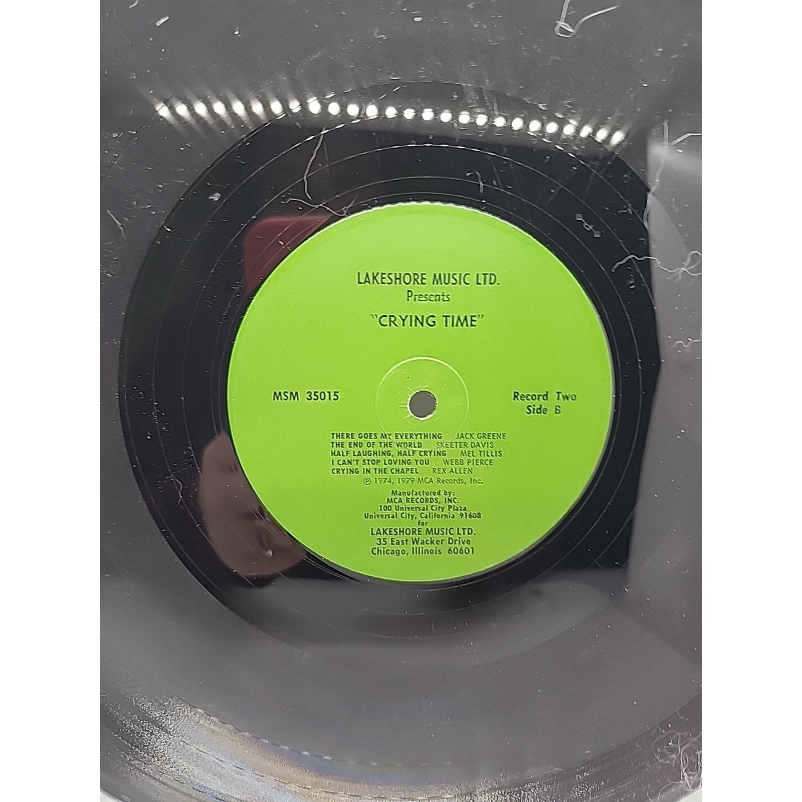 Lakeshore Music Ltd Presents Crying Time Record 2 Only (Record)