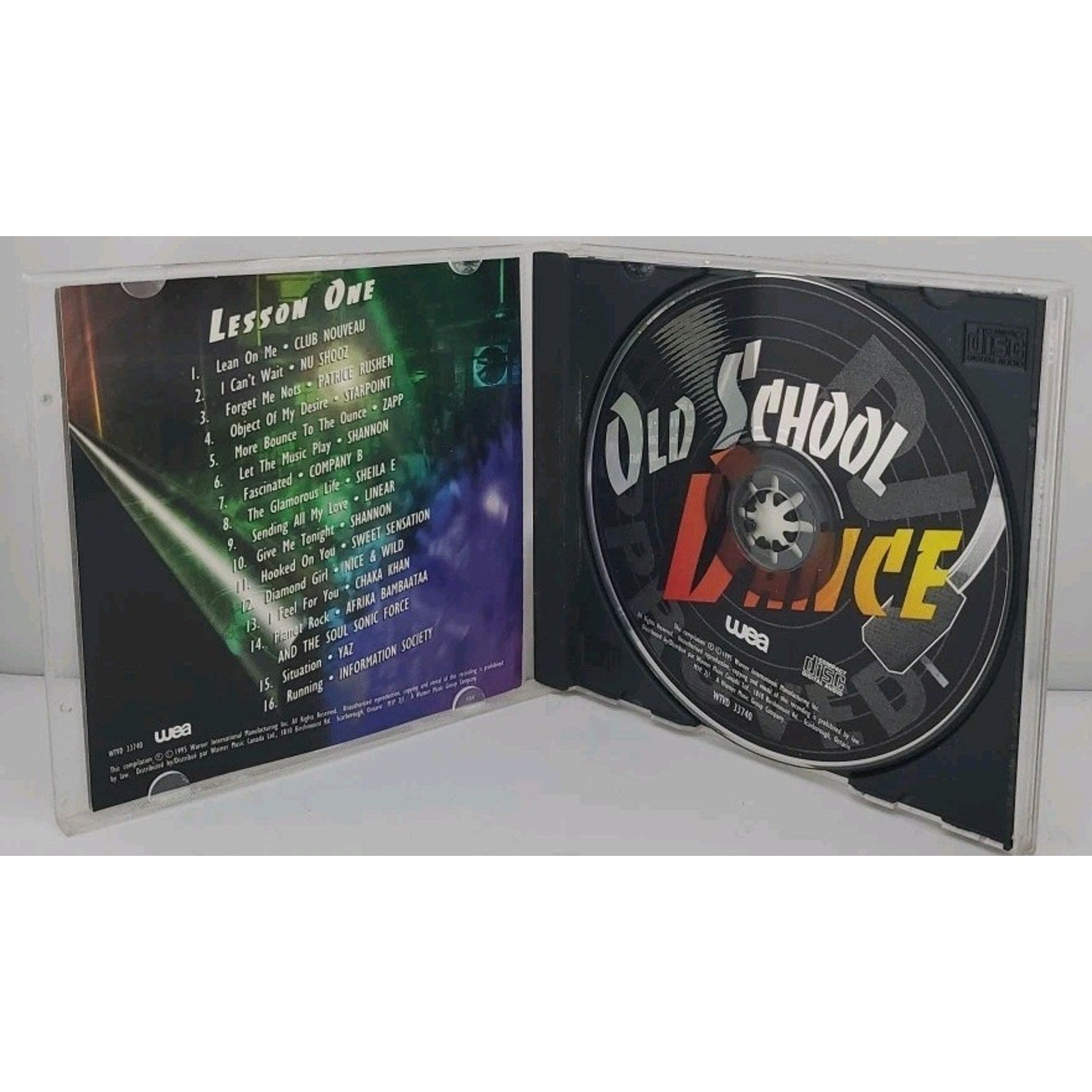 Old School Dance Lesson One CD