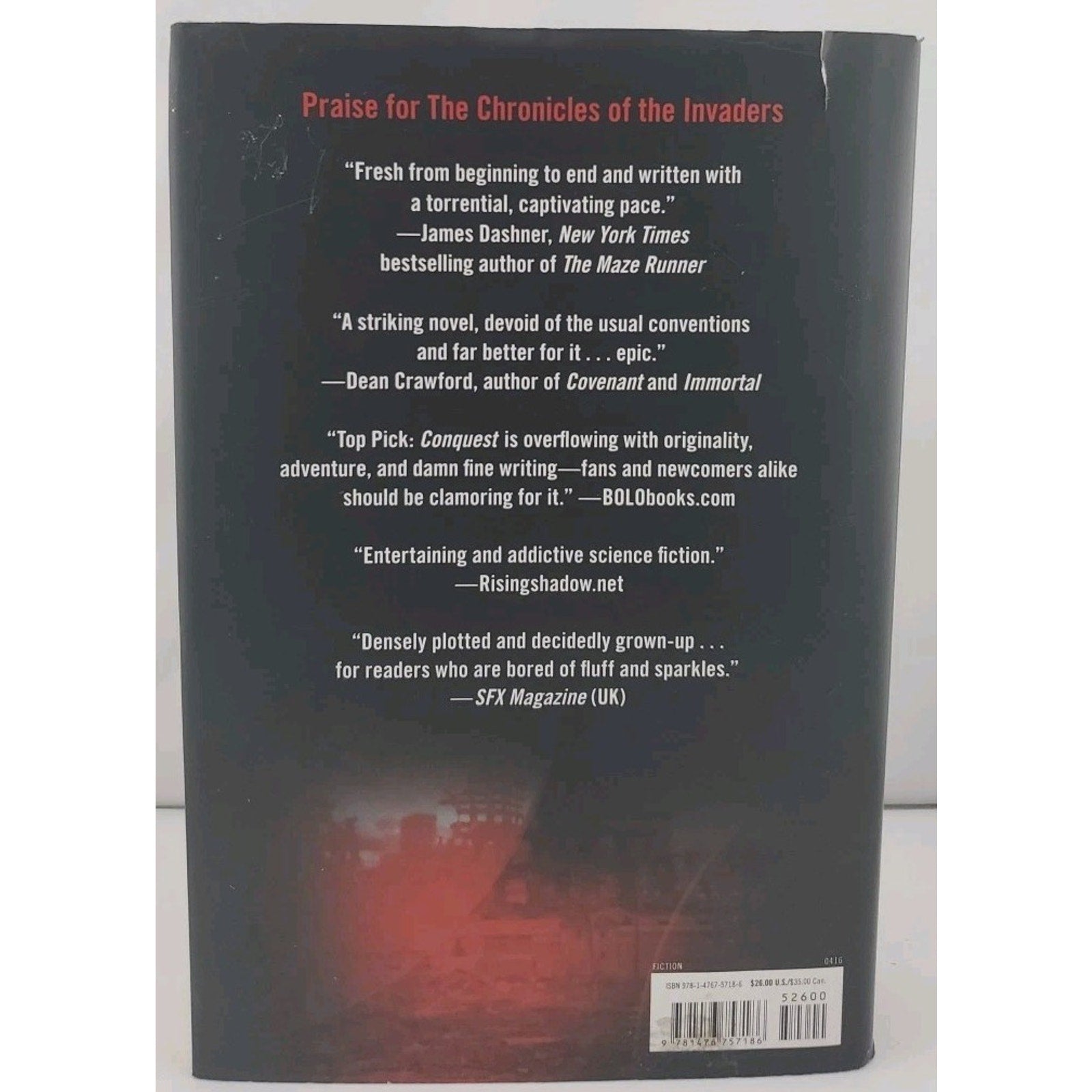 Dominion by Jennifer Ridyard and John Connolly (2016, Hardcover)
