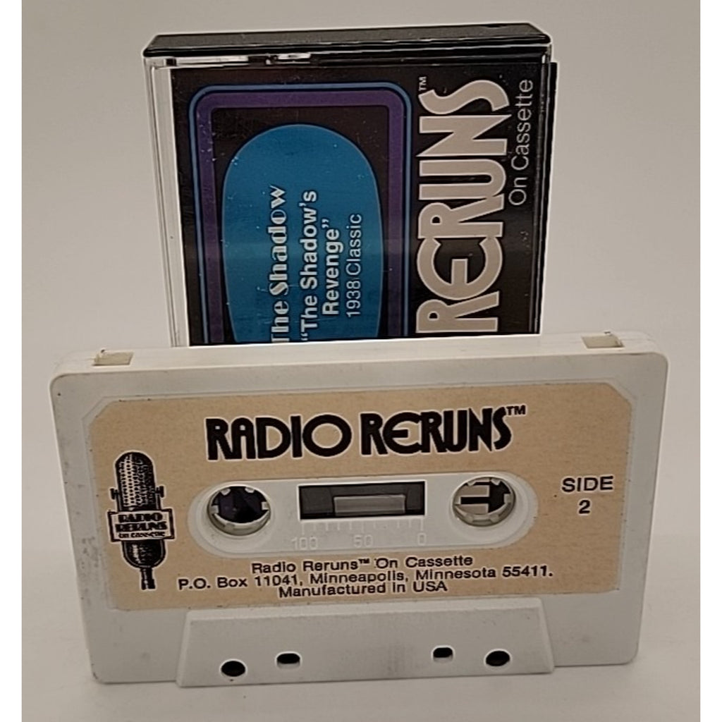 Radio Reruns The Shadow "The Shadow's Revenge" Audio Cassette 1938 Classic