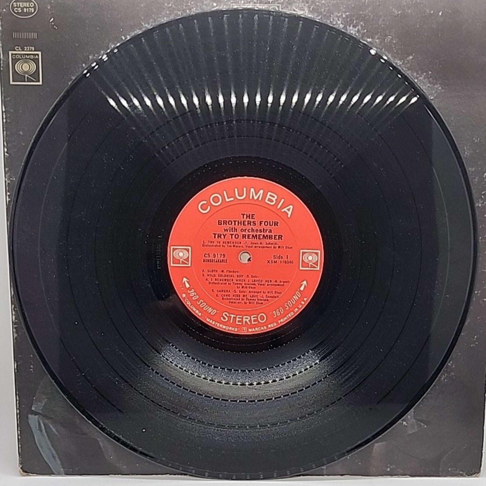 The Brothers Four Try To Remember 2379 LP33 (Record)