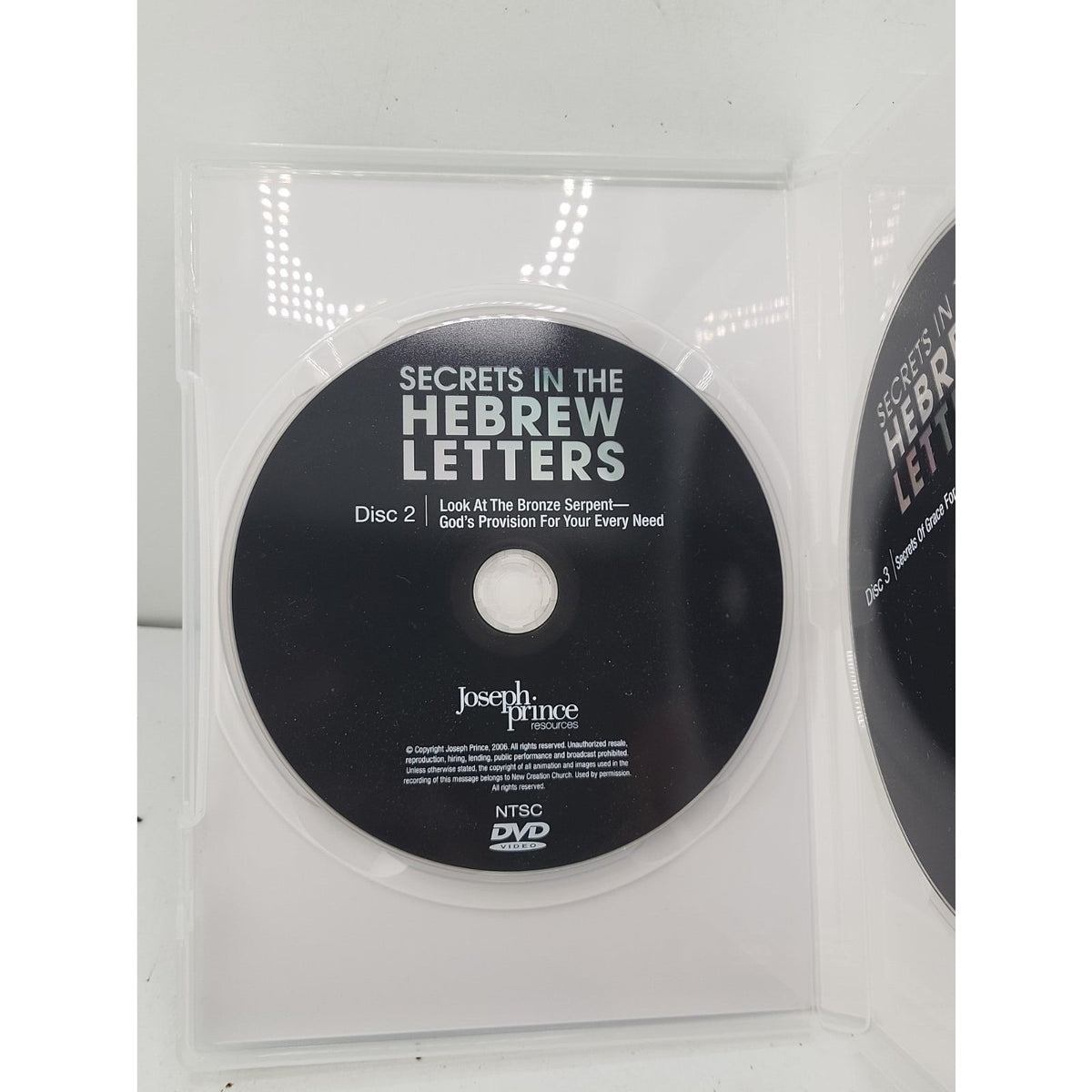 Secrets In The Hebrew Lettersdiscs 2 & 3 DVD