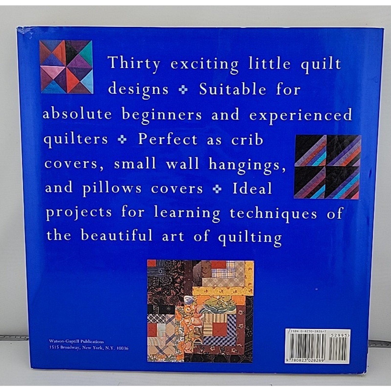 Little Book of Little Quilts by Katharine Guerrier (1998, Hardcover)