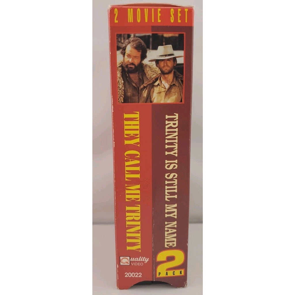 They Call Me Trinity And Trinity Is Still My Name 2 VHS Movie Set 1994