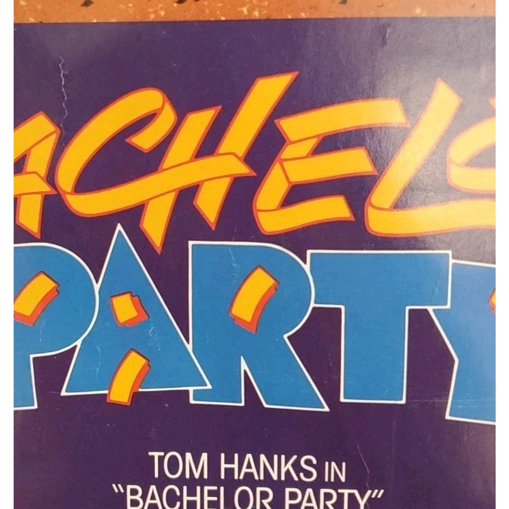 Bachelor Party 1984 Original Home Video Poster 23.5x29