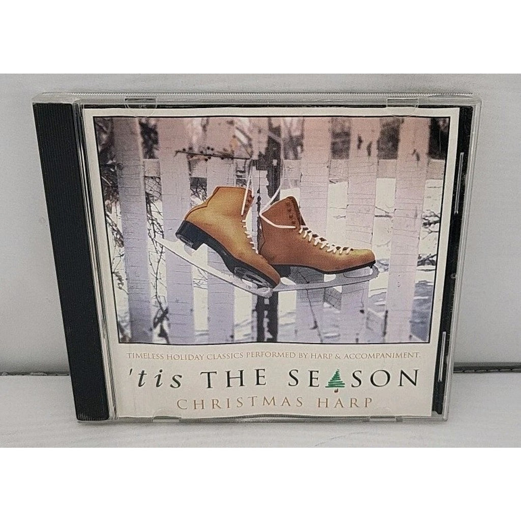 'tis The Season Christmas Harp Studio Artists 12 Tracks CD 1998 Compass Product