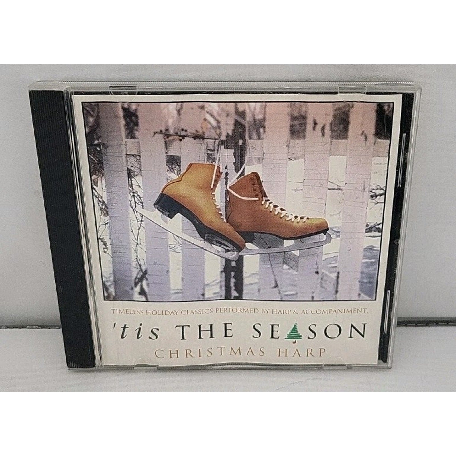 'tis The Season Christmas Harp Studio Artists 12 Tracks CD 1998 Compass Product