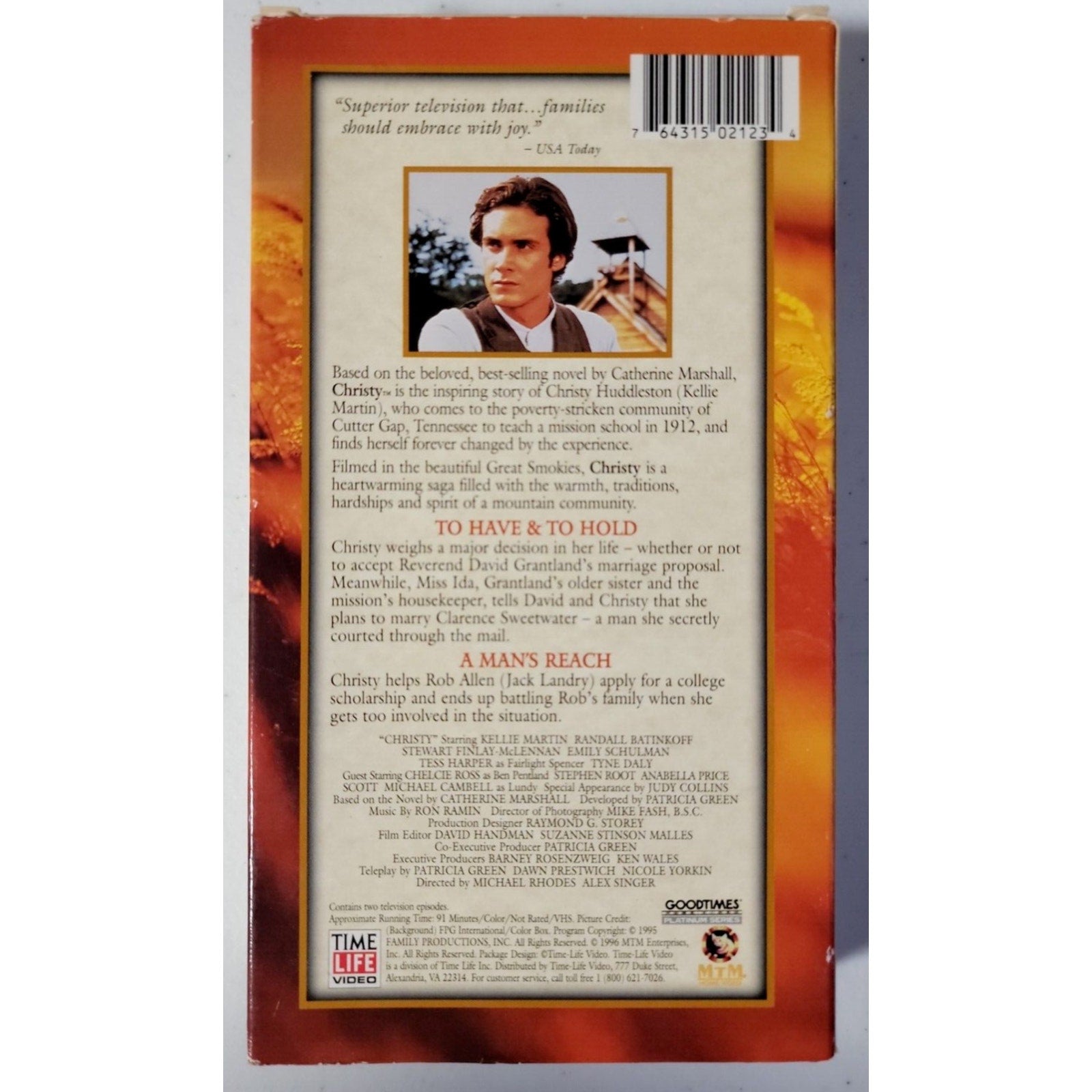 Christy (VHS) To Have & To Hold/A Man's Reach
