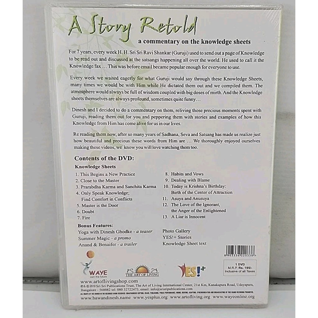 A Story Retold (DVD) *Brand New*