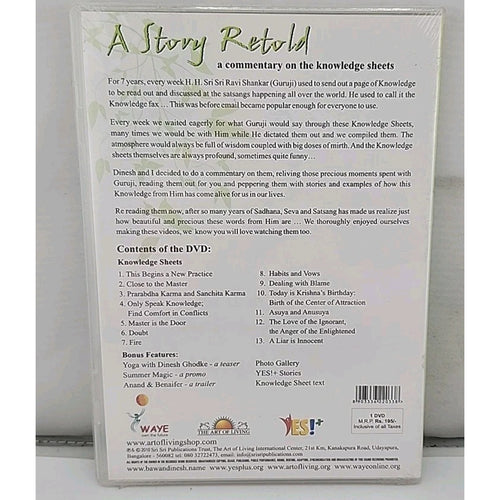 A Story Retold (DVD) *Brand New*