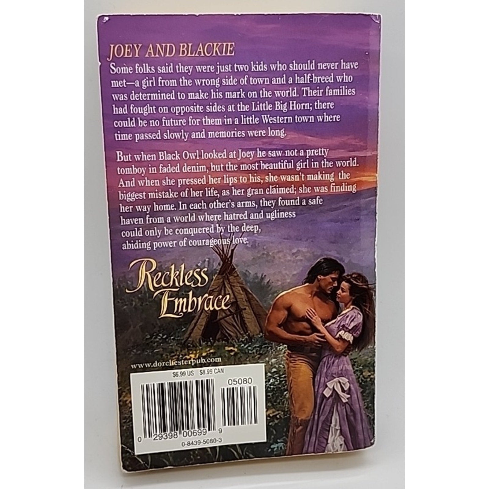 Reckless Embrace by Madeline Baker (2002, Trade Paperback)