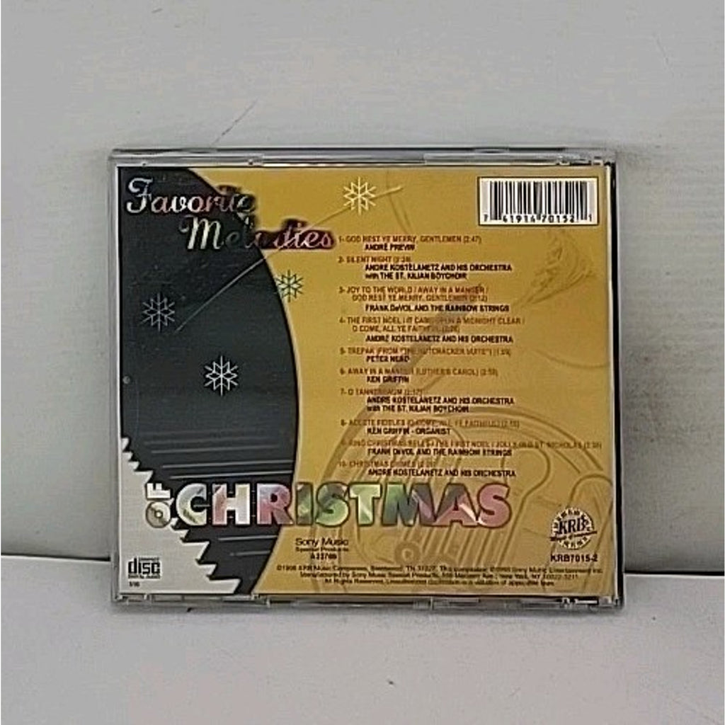 Favorite Melodies of Christmas by Various Arists (CD, Sony Music)
