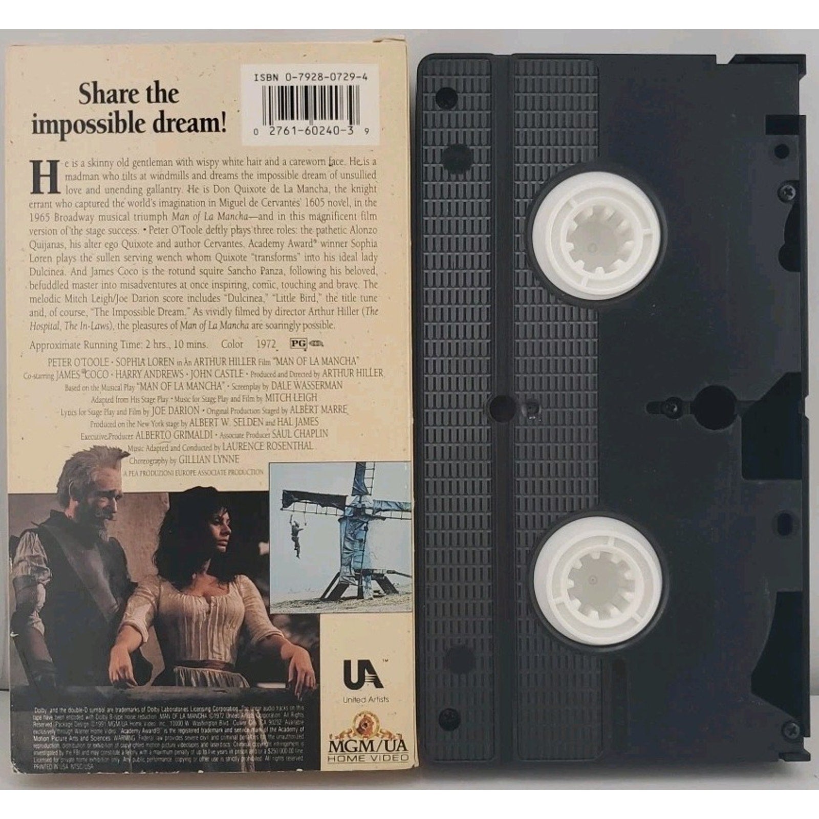 Man of La Mancha (VHS, 1991)