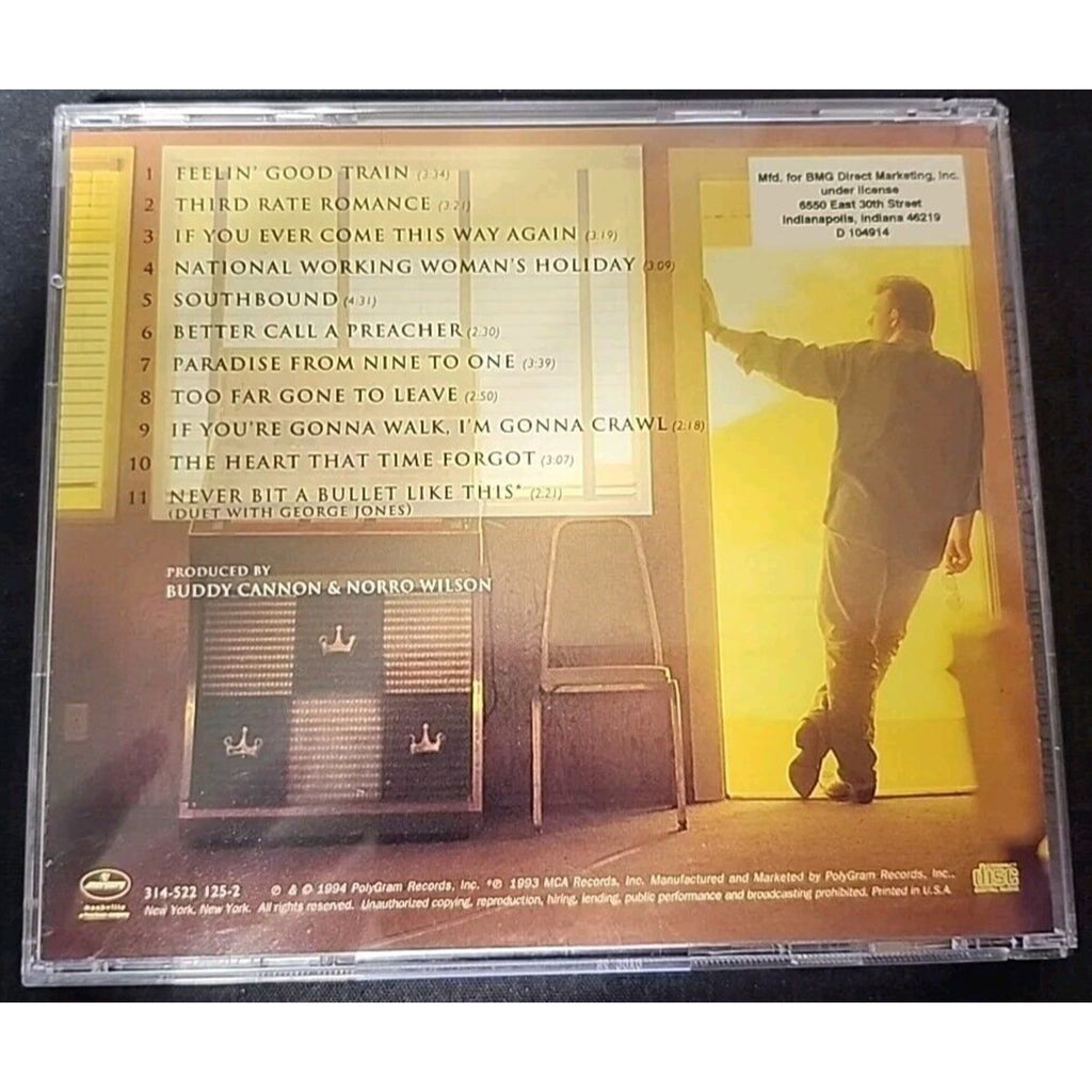 Feelin' Good Train by Sammy Kershaw (CD, Jan-1995, Mercury)