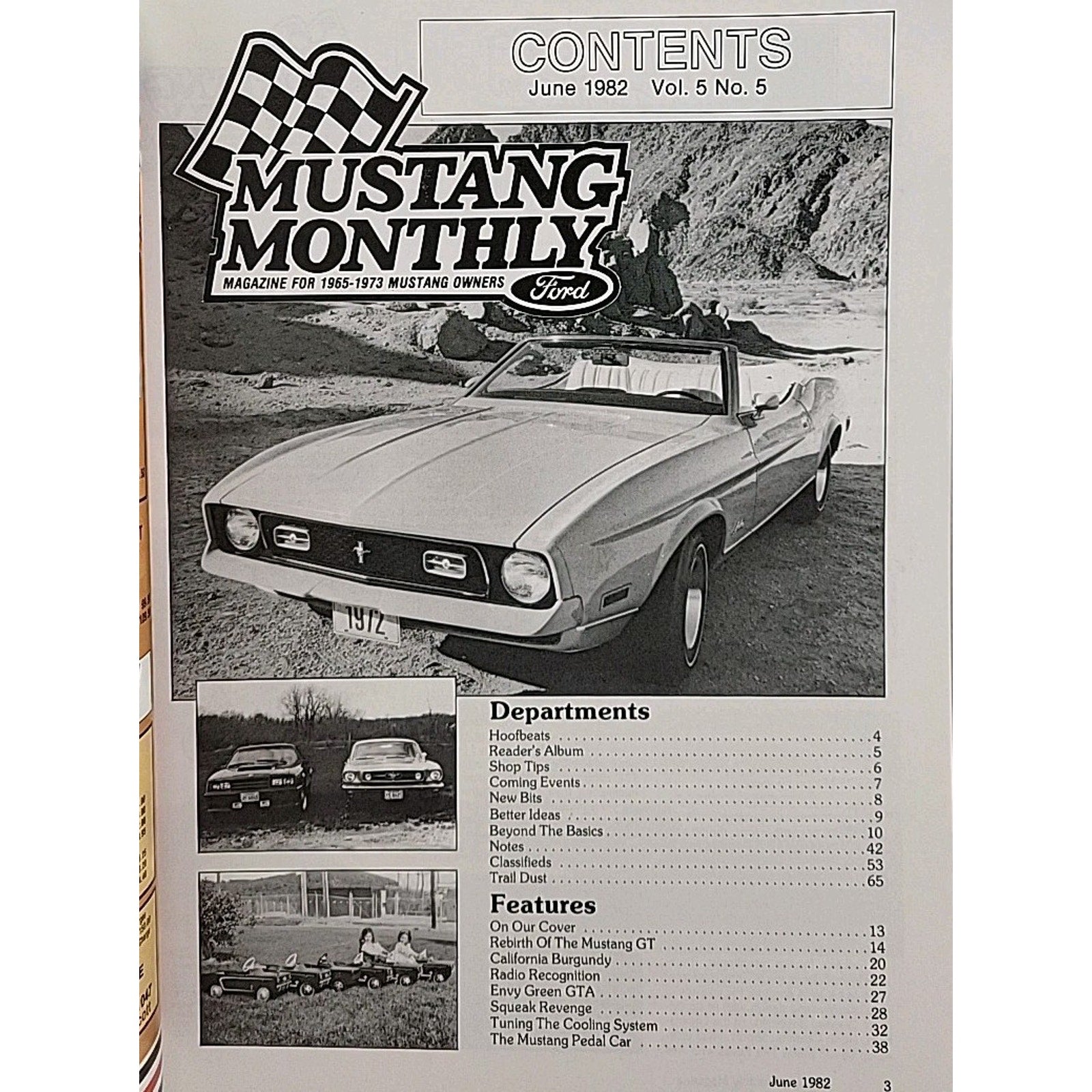 Mustang Monthly Magazine - June 1982 - Vol. 5 No. 5