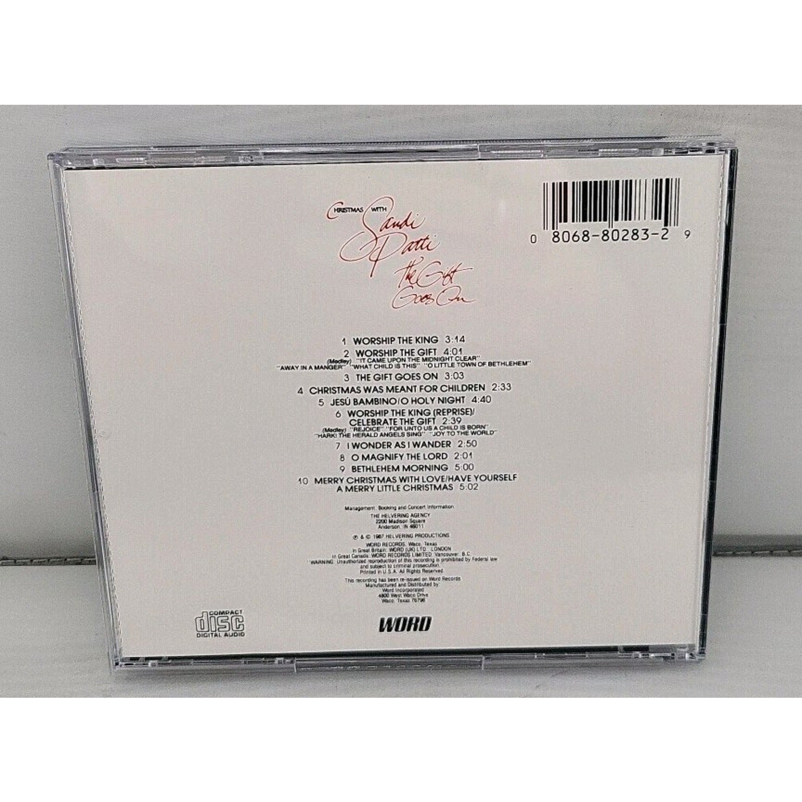Christmas with Sandi Patti: the Gift Goes on CD