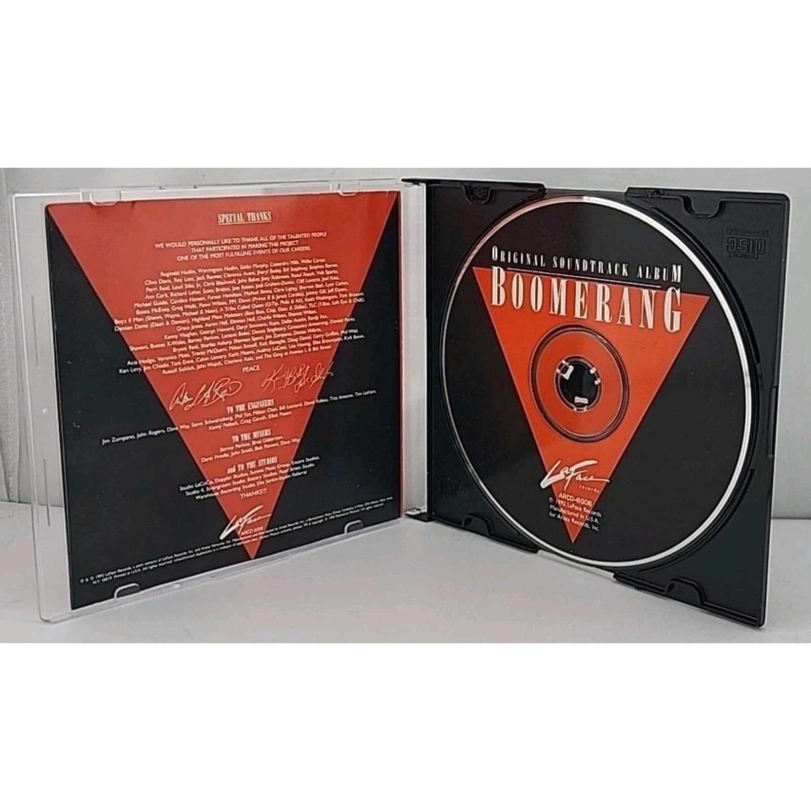 Boomerang [Original Soundtrack] by Original Soundtrack (CD, Jun-1992, LaFace)