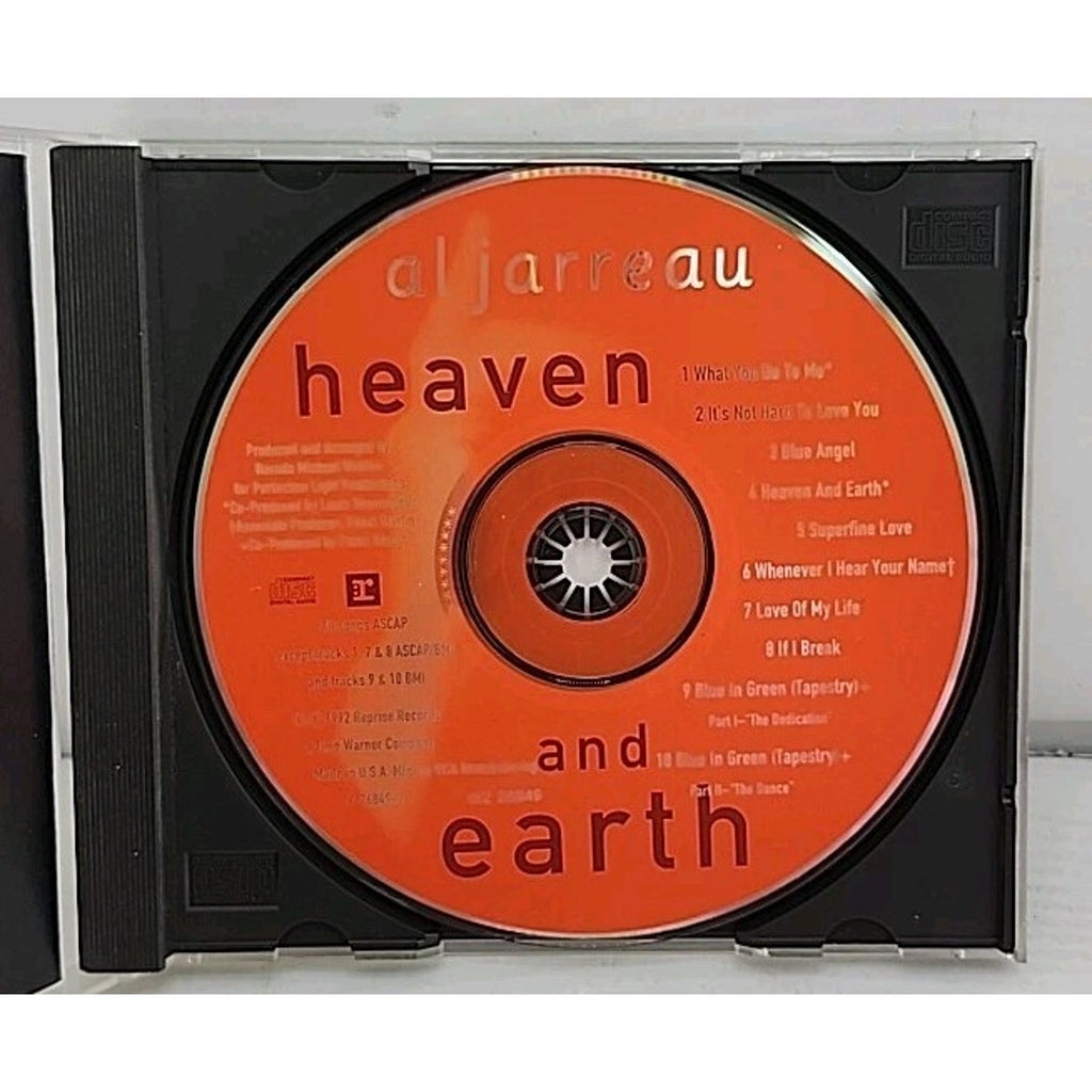 Heaven and Earth by Al Jarreau (CD, Jun-1992, Reprise)