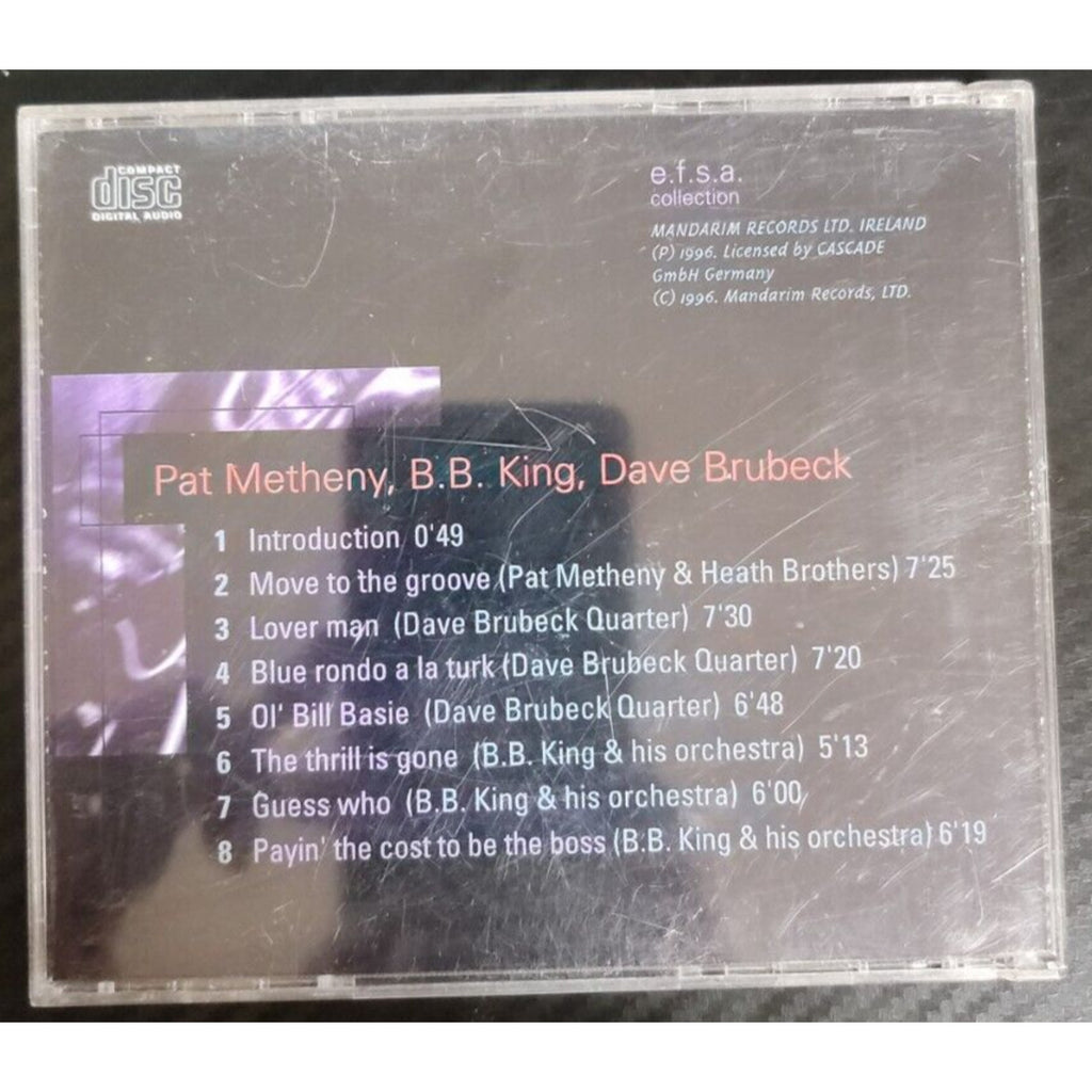 Jazz Masters 100 Ans De Jazz Pat Metheny, B. B. King, Dave Brubeck (CD)