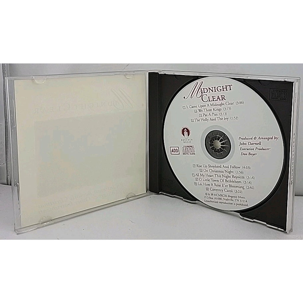 Midnight Clear: An Intimate Acoustic Christmas CD Music Disc W/ Case (1993)