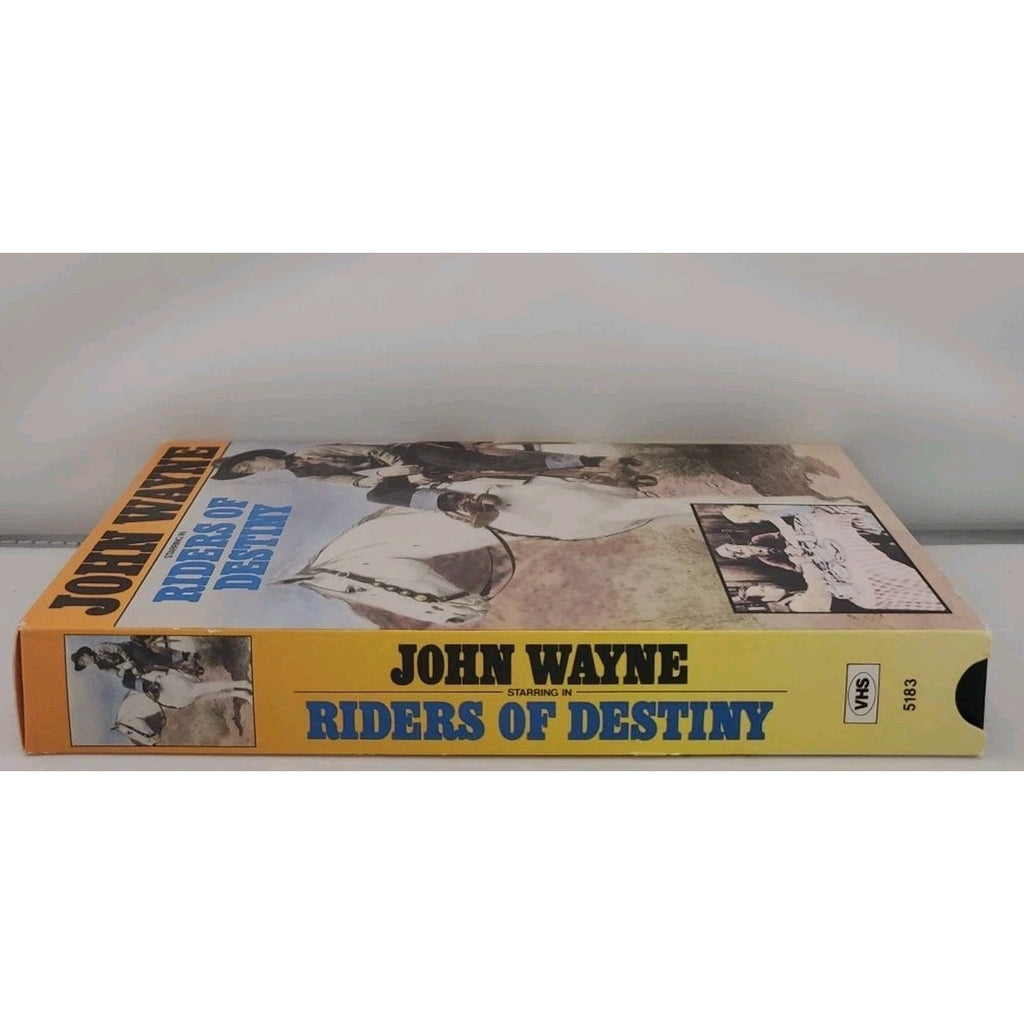John Wayne - Riders of Destiny (VHS, 1987)