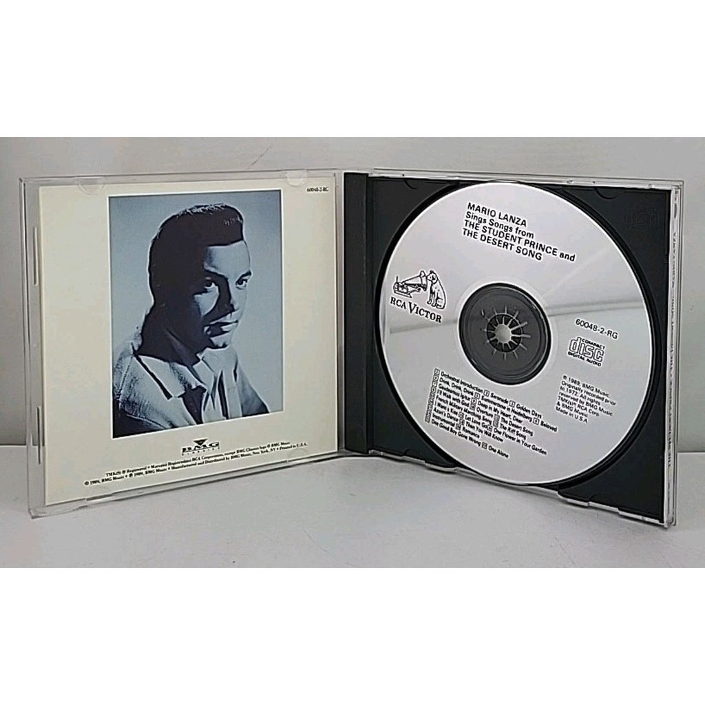 Mario Lanza Sings Songs From The Student Prince & The Desert Song / Romberg (CD)