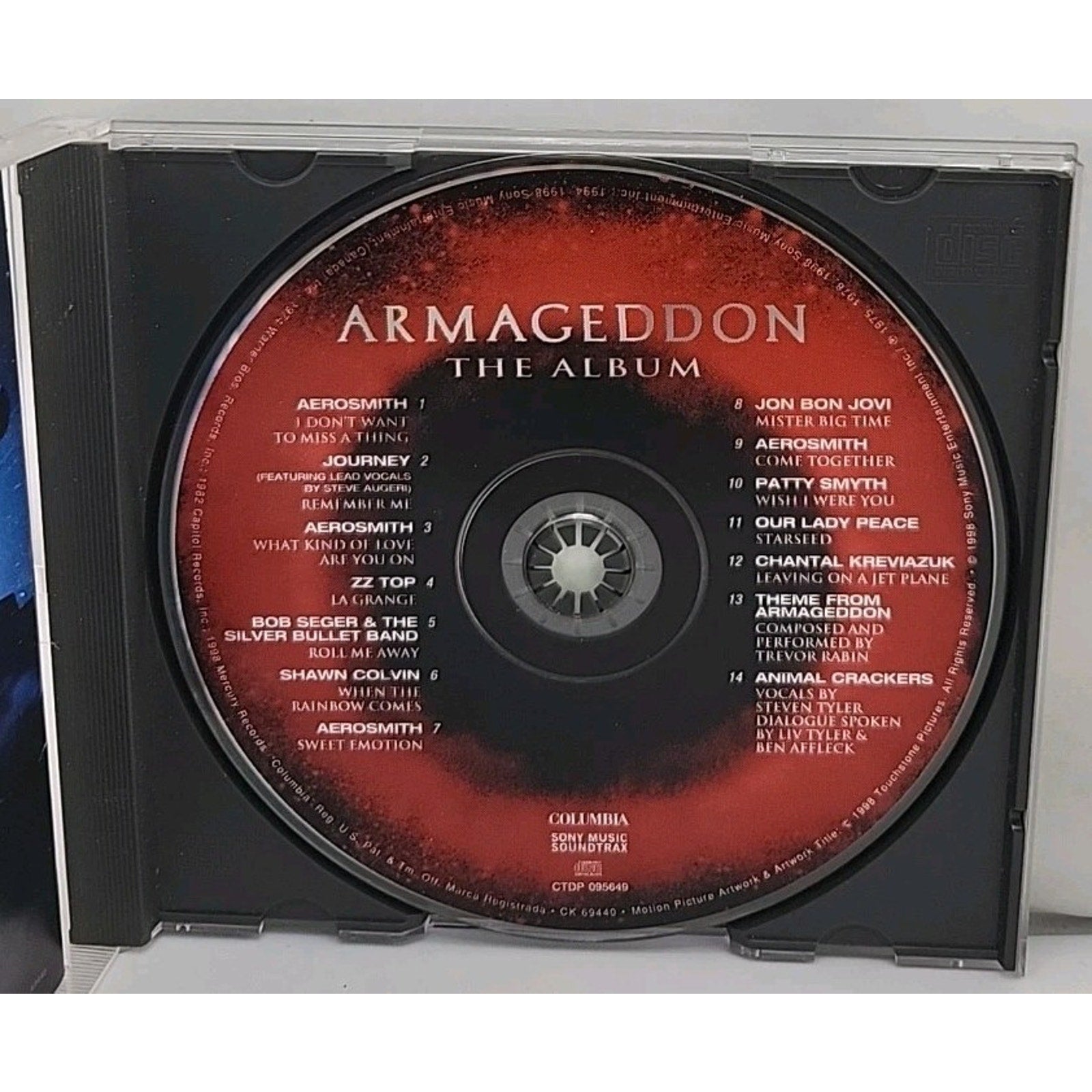 Soundtrack by Armageddon (CD, 1998)