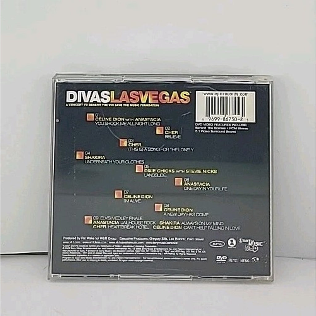 Divas Las Vegas [Bonus DVD] by Various Artists (CD, Oct-2002, Sony Music...