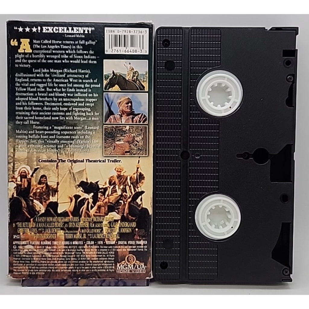 Return of a Man Called Horse (VHS, 1997, Widescreen Western Legends)