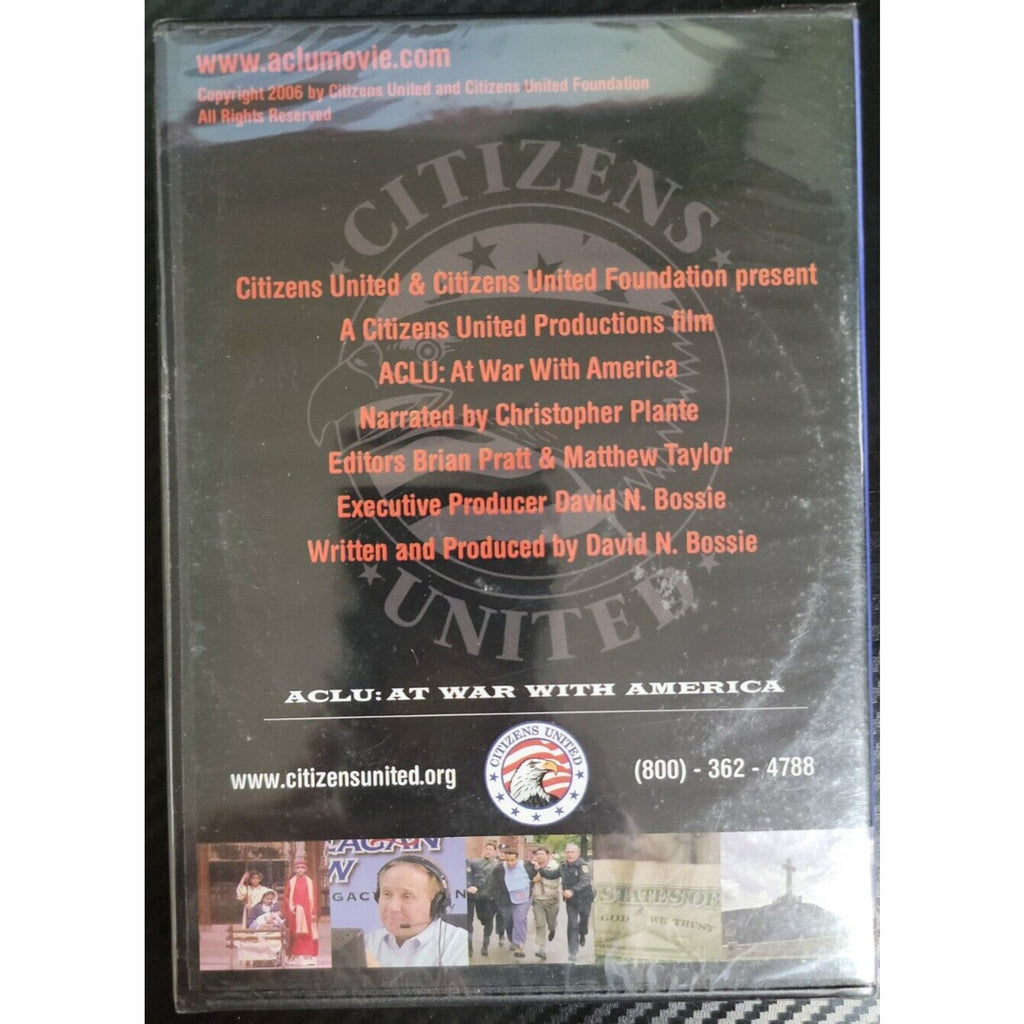 ACLU: At War With America (DVD) *Brand New*