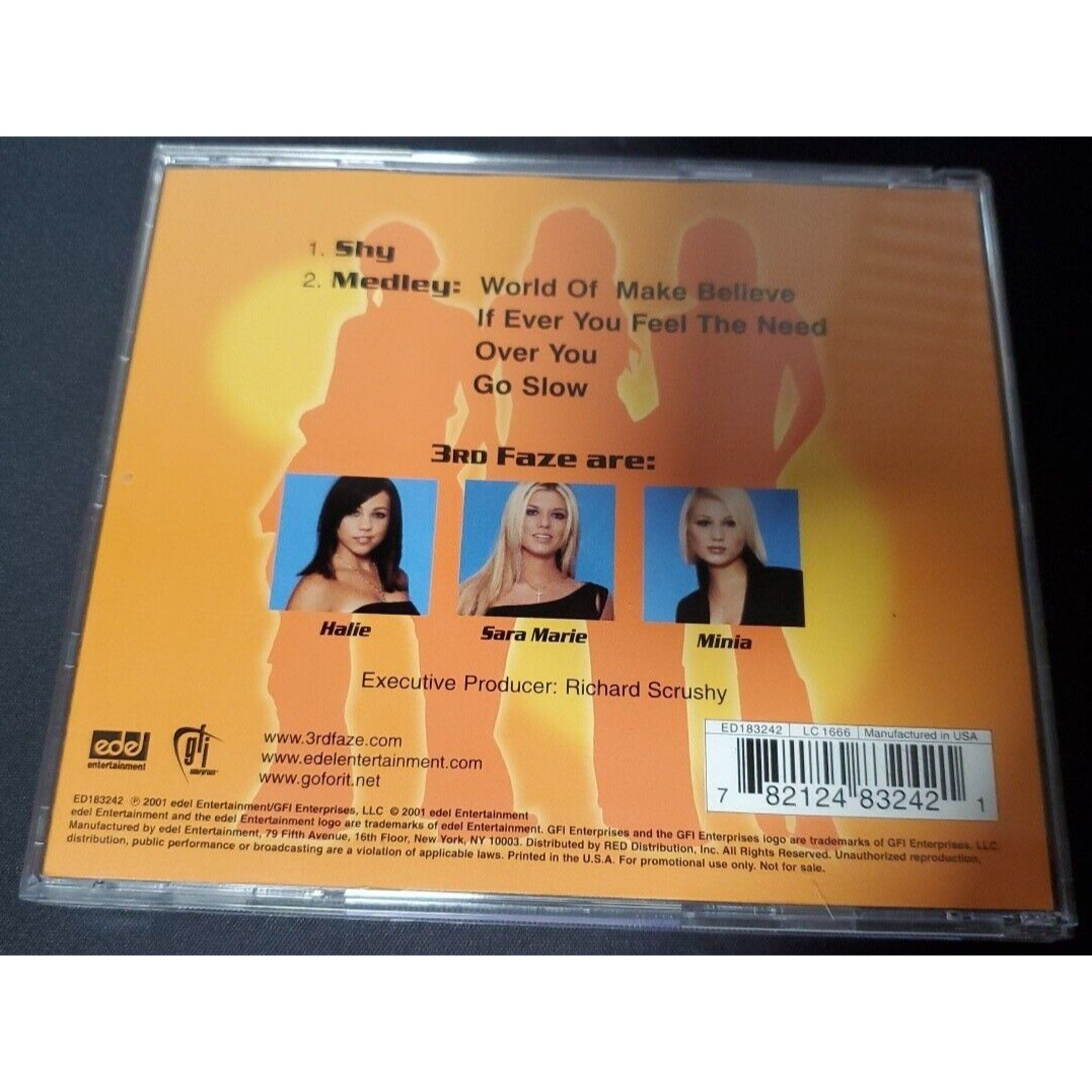 3rd Faze - Shy - (2001 Edel Entertainment (CD) Single