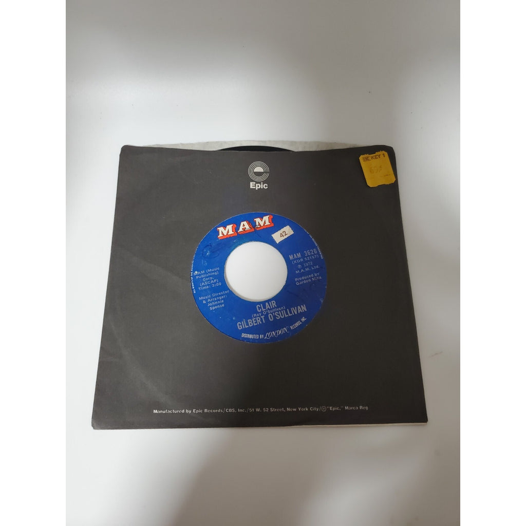 Gilbert O'Sullivan - Ooh- Wakka-Doo-Wakka-Day - 45RPM Record - Singles