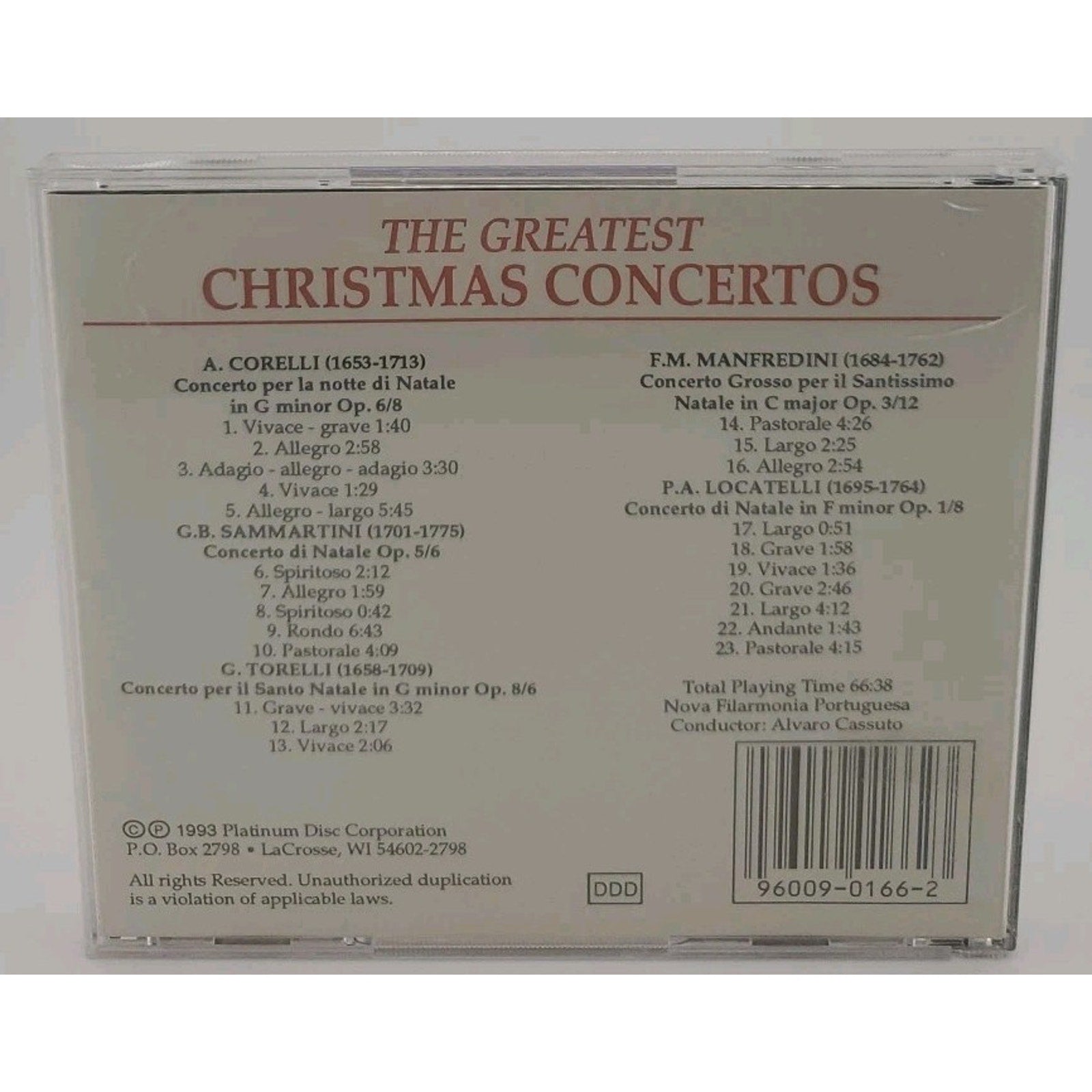 Christmas Concertos - Music CD - Various Artists