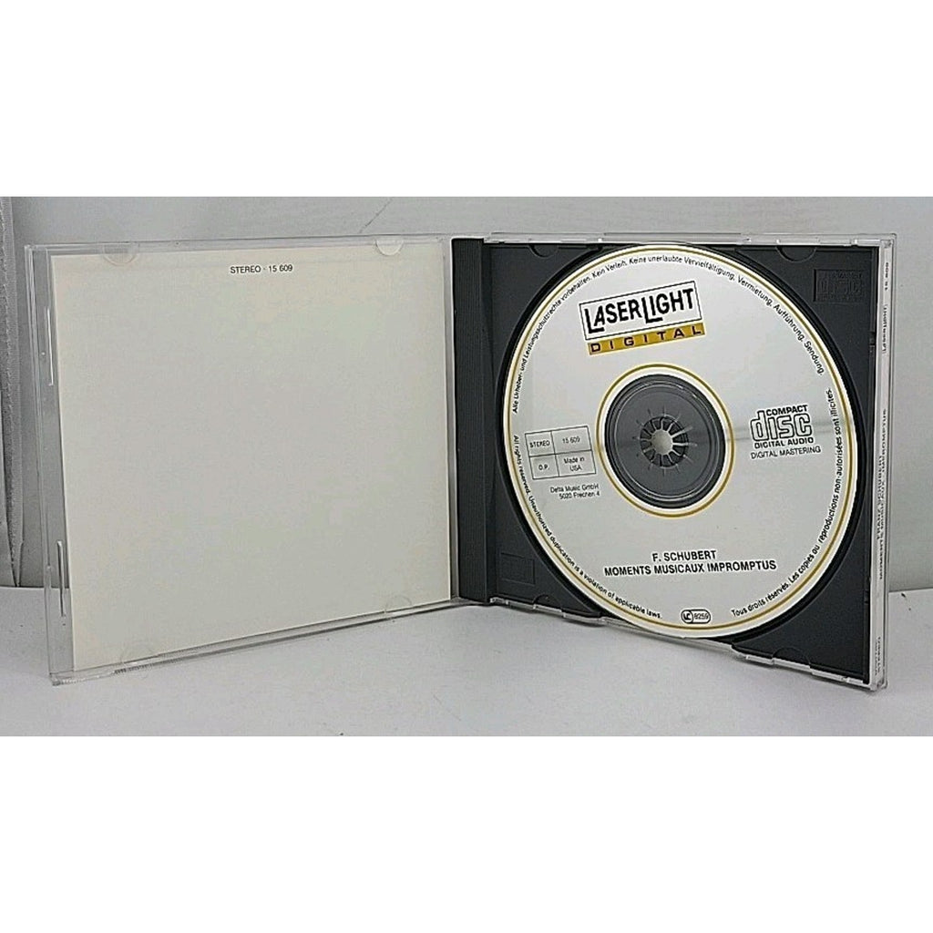 Franz Schubert Moments Musicaux Impromptus Laserlight CD