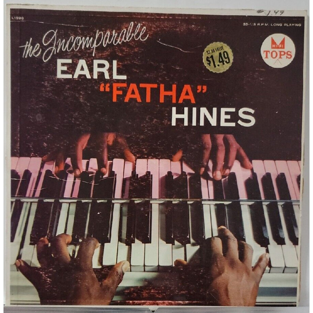 Earl Hines - The Incomparable Earl 'Fatha' Hines - F7350F (Record)