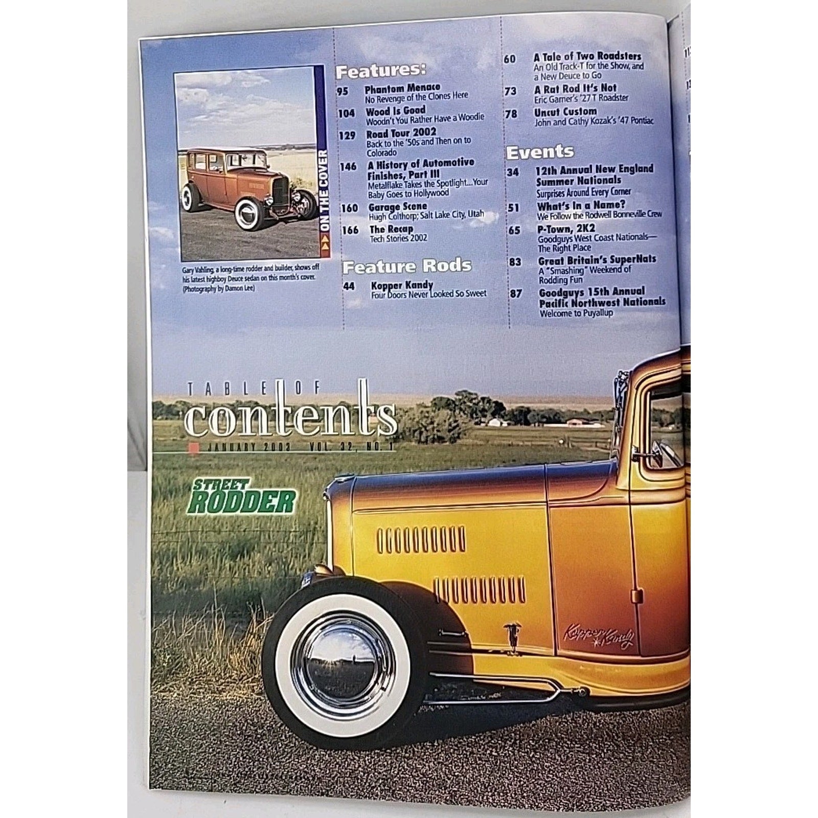Street Rodder Magazine - January 2003 - Vol. 32 No. 1
