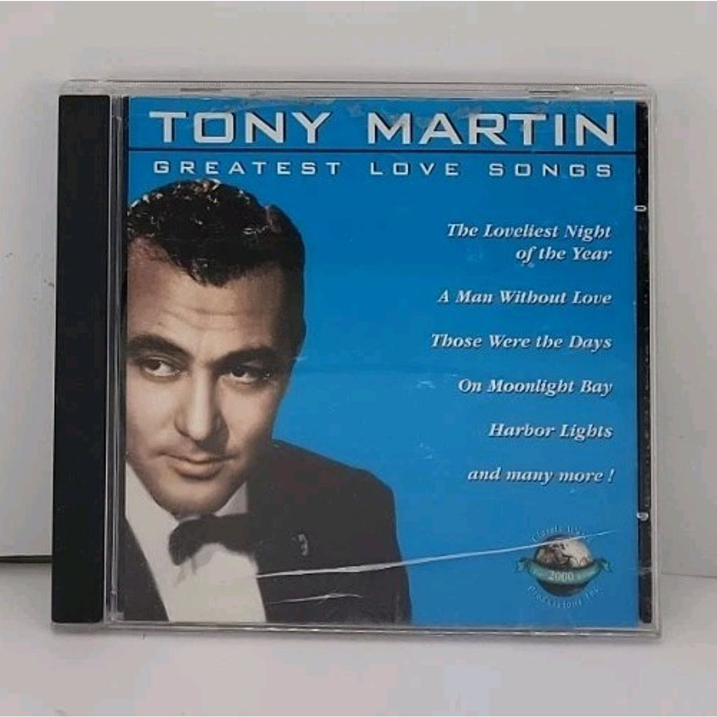 Greatest Love Songs by Tony Martin (CD, Feb-2000, Classic World Productions,...