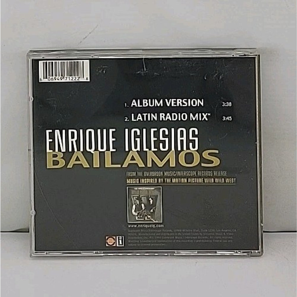 Bailamos [Single] by Enrique Iglesias (CD, Aug-1999, Interscope (USA))