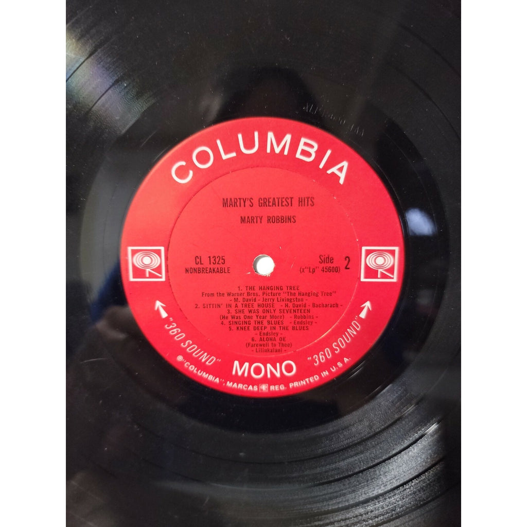 Marty Robbins - Martys Greatest Hits (Vinyl)