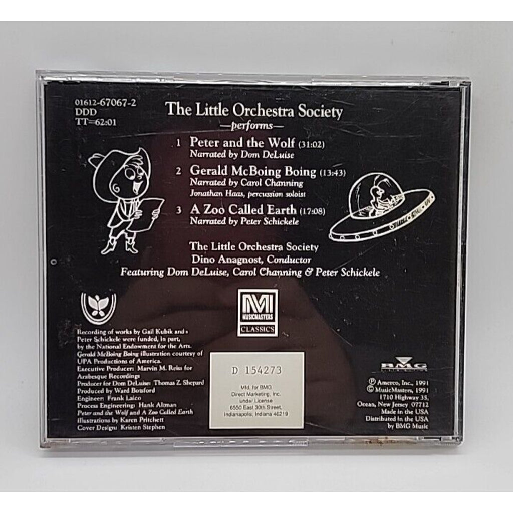 Little Orchestra Society: 3 Childrens Classics (CD)