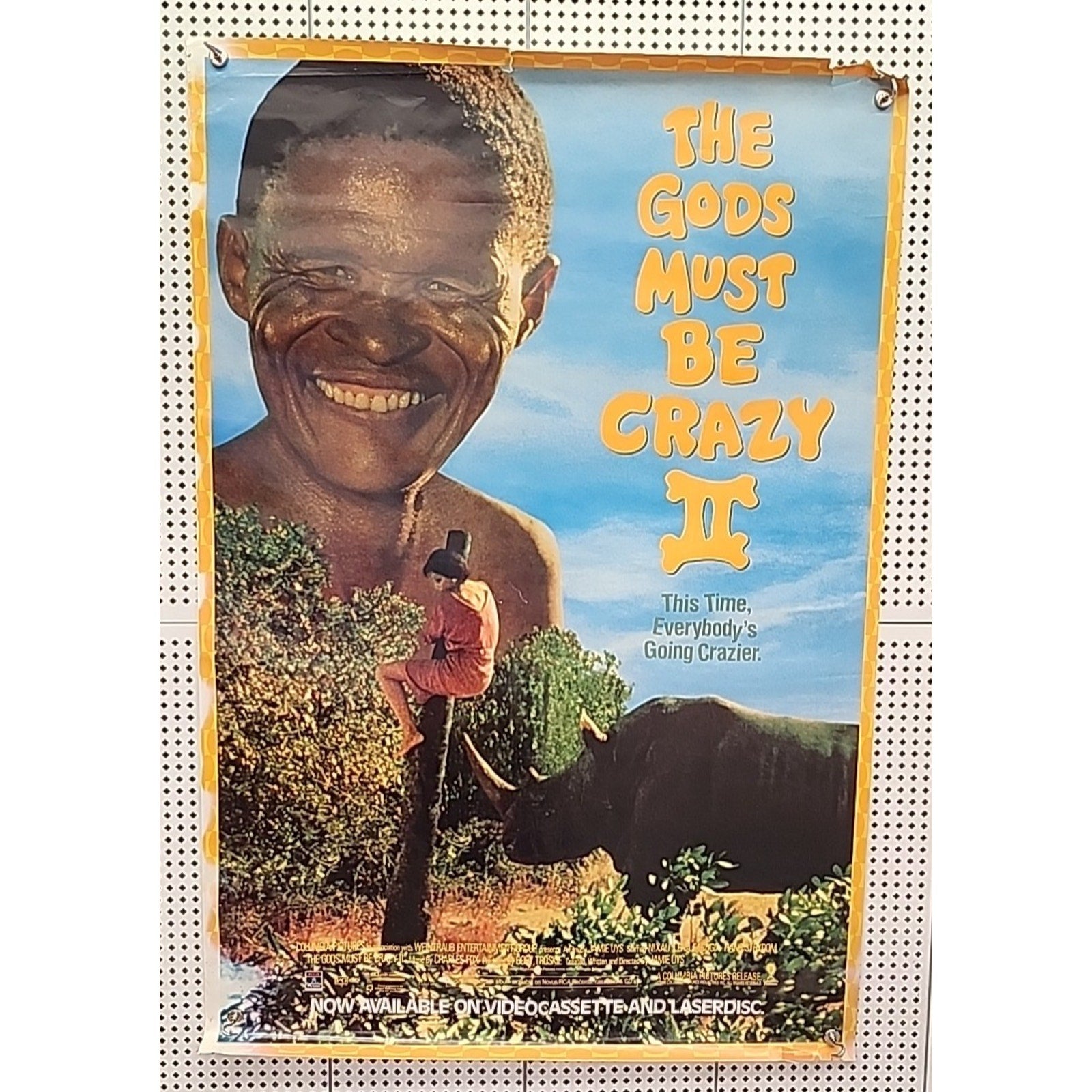 The Gods Must Be Crazy II Movie Poster 27x40