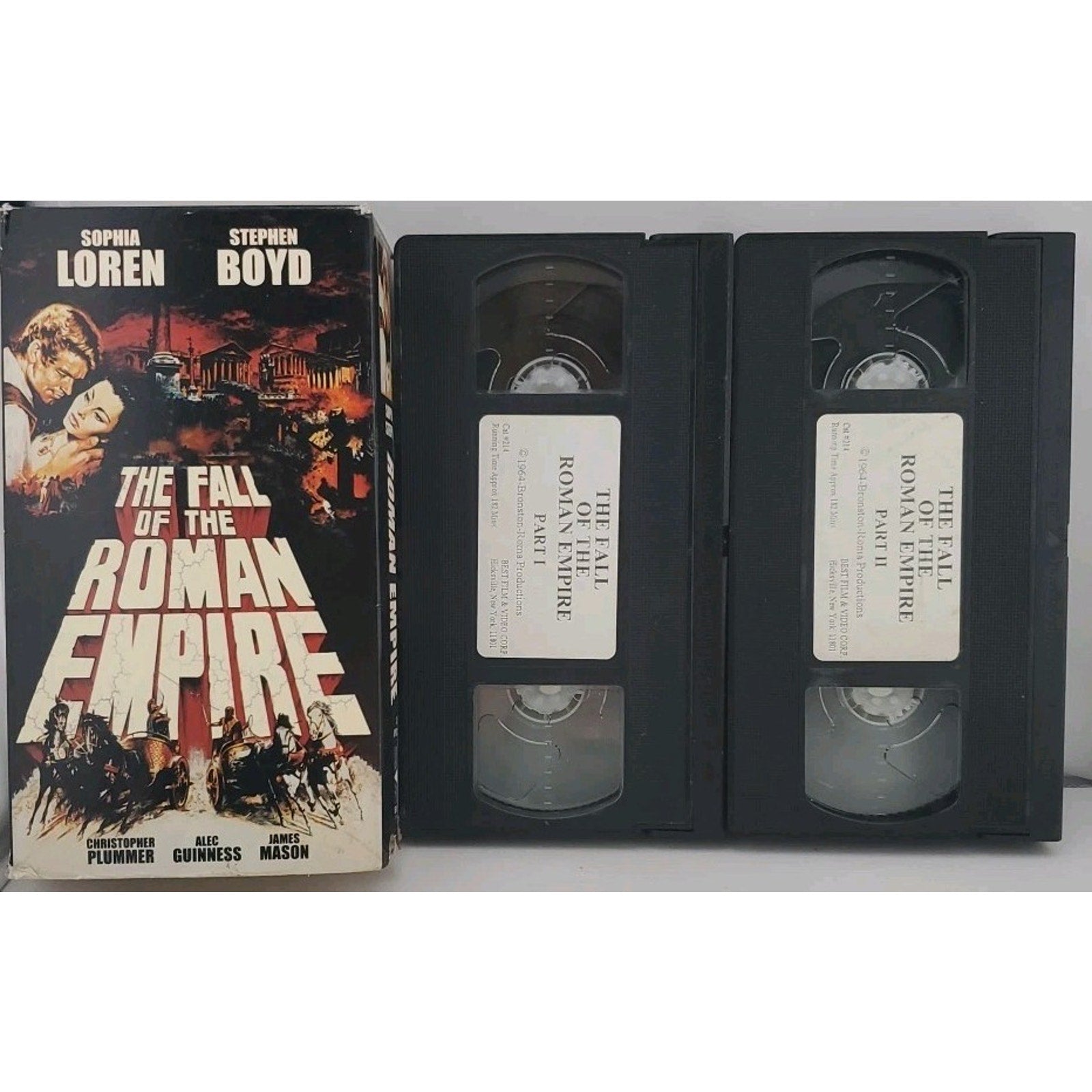 The Fall of the Roman Empire (VHS, 1999, 2-Tape Set)