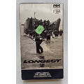 The Longest Day Double VHS 1986 - Tan/Black VHS