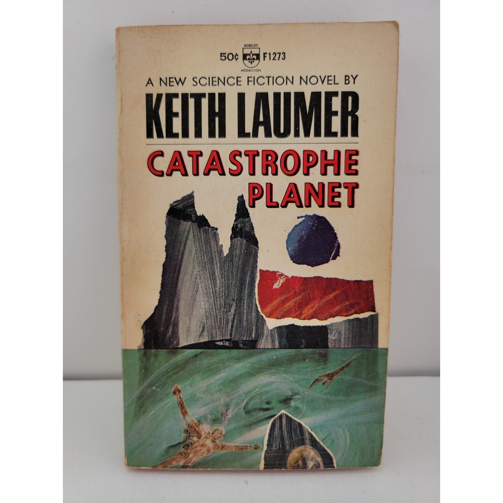 Catastrophe Planet Keith Laumer PB 1st Berkley (1966)