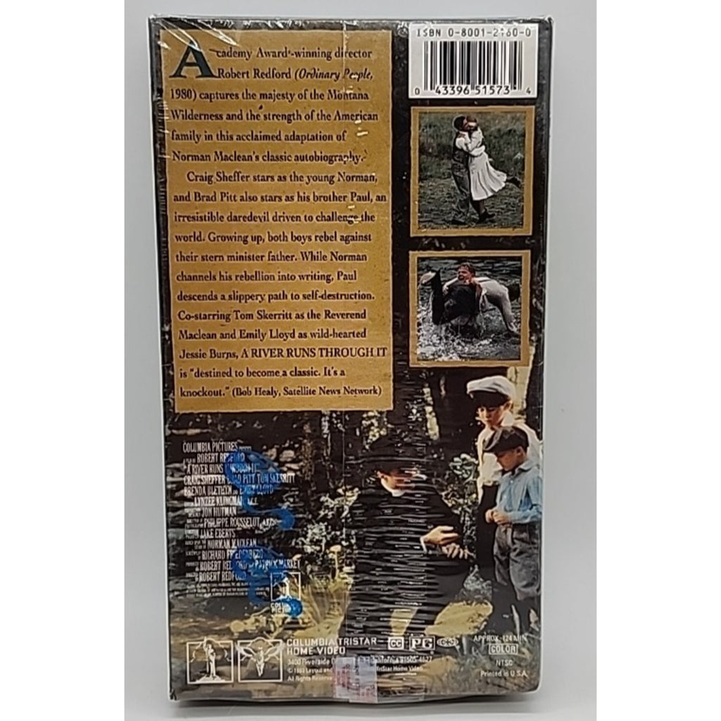 River Runs Through It (VHS, 1992) *Brand New*